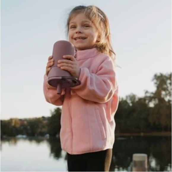 Limited Edition Brumate! Leap Stardust 12oz Kids Leakproof Tumbler Purple Pink - Picture 5 of 9